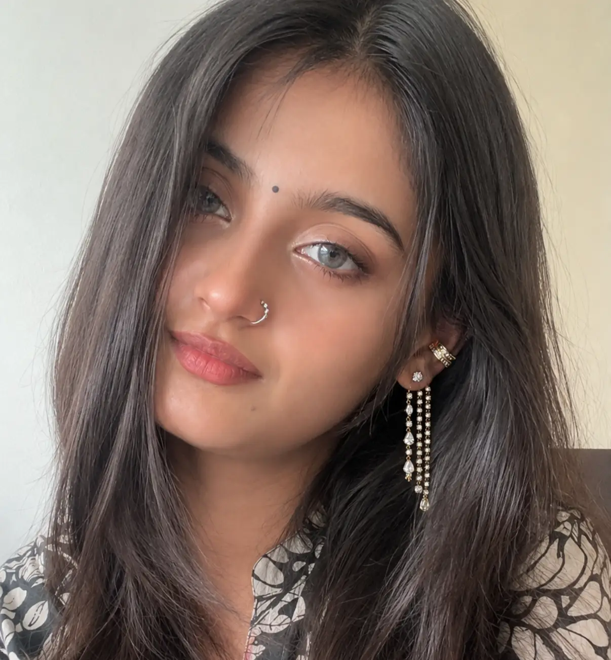 Flat Back Earrings 10