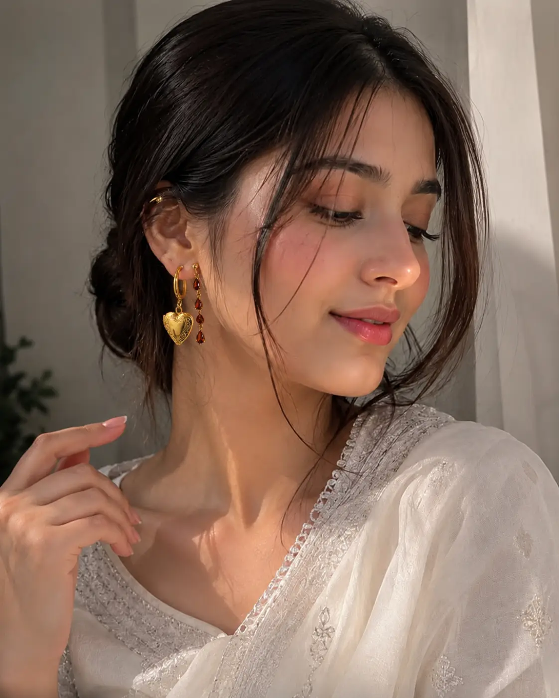 Flat Back Earrings 4