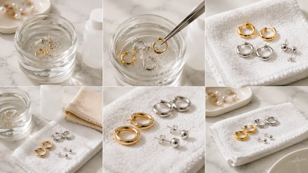 How to Clean Earrings - The Complete Guide